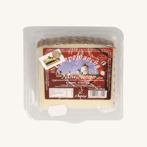 Campomancha (El Hidalgo) Manchego cured sheep cheese DOP, 6 months curation, wedge 250 gr