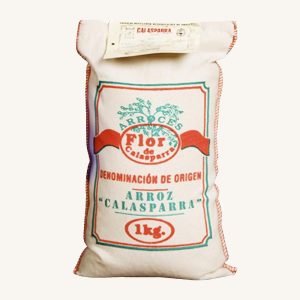 Flor de Calasparra Round Calasparra rice (arroz redondo), DO Calasparra, ideal for paella, from Murcia, bag 1kg